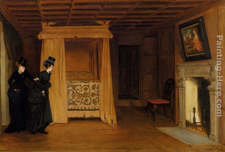 A Visit To The Haunted Chamber painting - William Frederick Yeames A Visit To The Haunted Chamber art painting